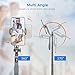 Selfie Stick Travel Tripod for Cell Phone with Remote Control and Phone Holder, Extendable Selfie Stick for iPhone, iPhone Tripod for Video Recording, 72 Inch, Black