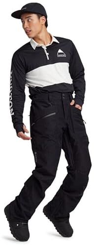 Burton Calça masculina padrão Gore-Tex ventilada, preto verdadeiro 1, XGG