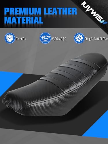 Image of Electric Dirt Bike Seat Cover for Talaria Sting MX3 /R MX4 MX5 /PRO Black,High Elastic Leather