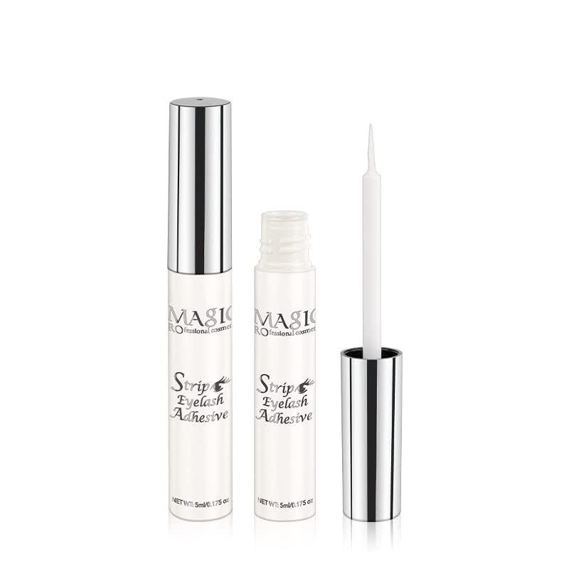 Image of COSLUXE IMAGIC PROfessional cosmetic False Eyelash Glue, STRIP EYELASH ADHESIVE 5ml - White