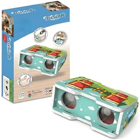 STEM Kids Telescope - Build Your Own Functional Telescope Kit, Ed...