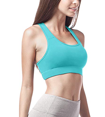 LAPASA Sujetador Deportivo Sin Aros Ideal para Yoga (Tallas 75 a 100) L07