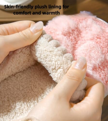 Checkered Slipper Checkered Slippers for Women Men Warm Flyffy Plush Bedroom Slippers Indoor Slip On4