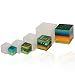 DIY Liquid Resin Diamond Jewelry Mould for Making Jewelry Necklace Pendant By Garloy,4 Pcs Cube Multi-faceted Silicone Mold for Making Polymer Clay, Crafting, Resin Epoxy
