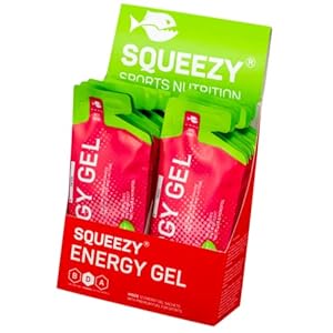 Squeezy Energy Gel Box (Probierpaket) 12er Pack – Sportgel für schnelle & dauerhafte Energie bei maximaler Verträglichkeit | Energie Gel | Laufen, Radsport, Marathon | Power Gel Sport