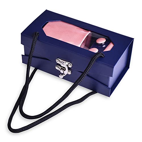Set corbata formal para hombre con caja de regalo miniatura 3