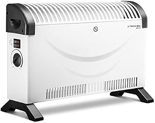 TROTEC Konwektor TCH 19 E Grzejnik elektryczny moc 750 W / 1250 W / 2000 W do pomieszczeń do 24 m² / 60 m³ z czujnikiem mrozu i energooszczędny