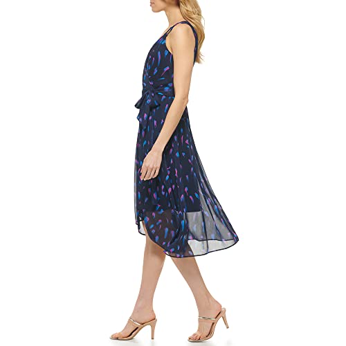DKNY-Womens-Sleeveless-Faux-Wrap-Dress