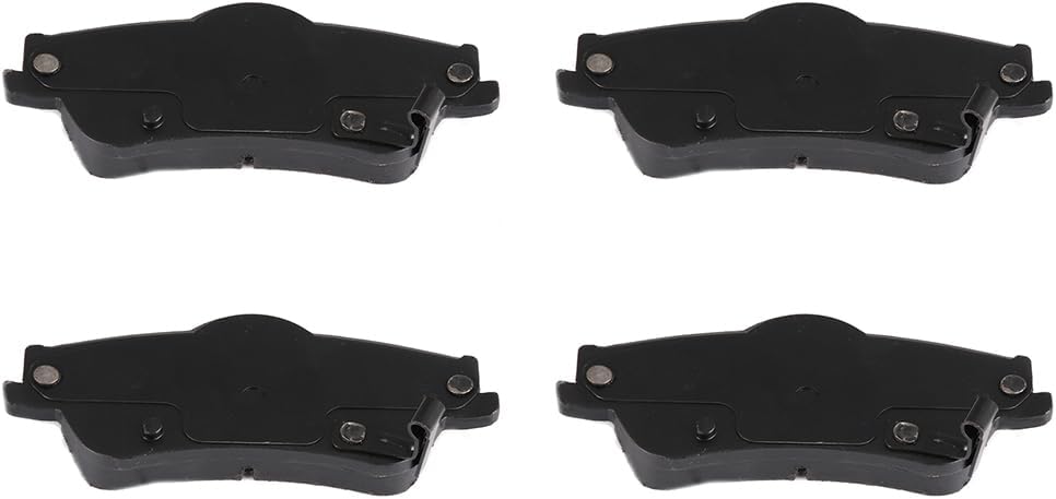 AUTOMUTO 4PCS Rear Semi-Metallic Disc Brake Pads Set D1352 For Chevrolet Caprice 2011-2017,For Chevrolet SS 2014,For Pontiac G8 2008-2009