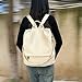 Wesccimo Genuine Leather Backpack Purse For Women Antitheft Real Soft Rucksack Fashion Designer Convertible Ladies Shoulder Bag Beige