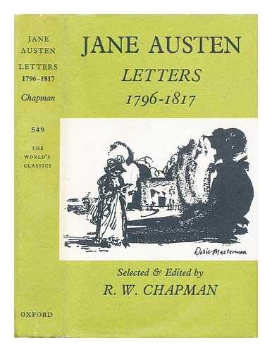 Jane Austen: letters 1796 - 1817 (The World's C... 0192505491 Book Cover