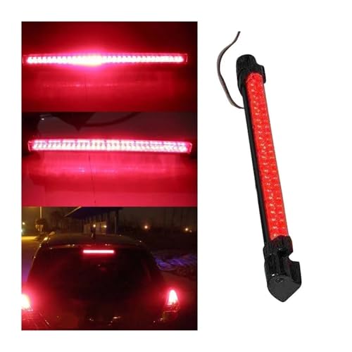 3ème feu stop feu d'avertissement automobile 12V 24 LED éclairage rouge