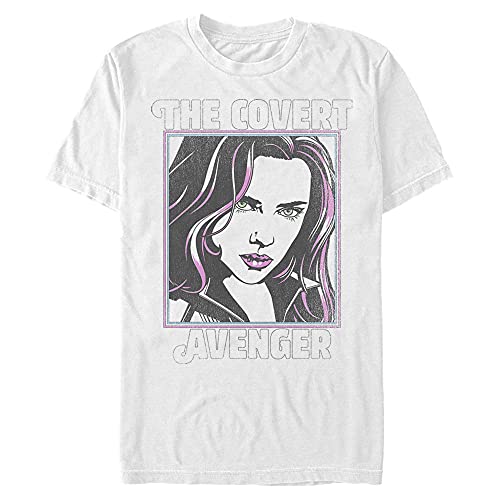 Marvel Veuve Pop Rétro T-Shirt Homme coton anti-déformation imprimé durable