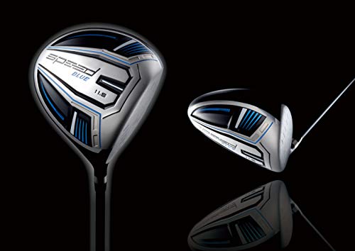 Speed System Golf Driver Includes Super Lightweight Titanium Driver, 12 Premium Golf Balls, 2 Spring Loaded Tees - Choose Based On Your Driving Distance Or Swing Speed (Blue, Left Hand) #TOP2