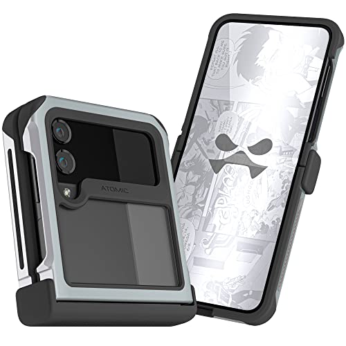 Coque Galaxy Z Flip 4 protection robuste et transparente antichoc en aluminium