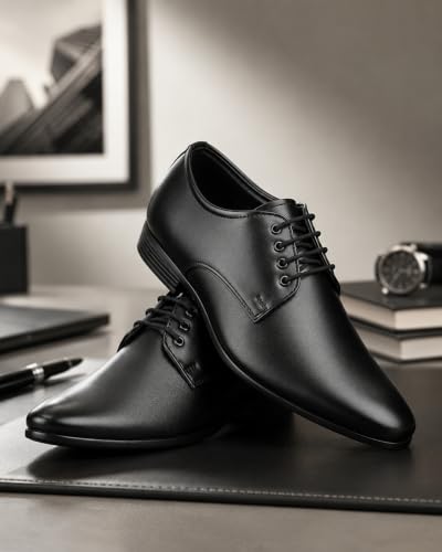 Centrino Formal Shoe for Men Black 64055 - Image 4
