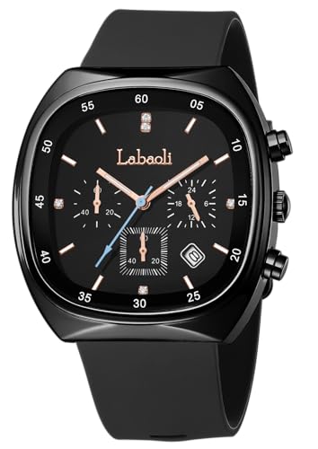 Image of Quadra 5681 Chronograph Watch for Women with Fashion-Led Dial Design, Silicone Strap Comfort, Luminous Hands & Date Display I Ladies & Girls | Casual, College, Everyday & Gifting