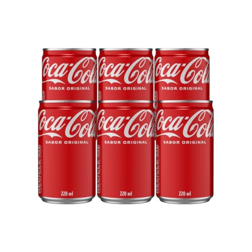 Pack de Coca-Cola lata 220ml 6 unidades