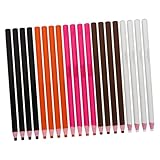 FUNNETOYU 20stücke Teiliges Von Abziehbaren Wachsmalstiften Tragbare China Marker in Schwarz Braun Orange Und Weiß Für Kreative Zeichnungen Und Markierungen