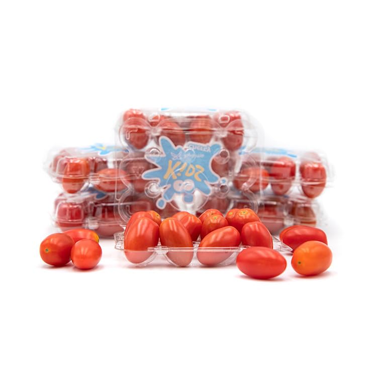 Tomate Cherry Pera Rojo Vuelta al Cole (850g) 0,85kg, La Parcela, Origen España, Andalucía (Costa Tropical), Comprar Verdura Fresca, De La Huerta A Tu Casa, Producto de Cooperativa Granada La Palma