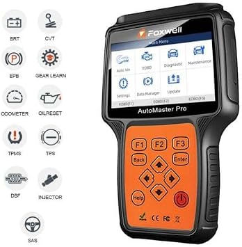 FOXWELL NT680 Pro OBD2 Scanner - Diagnostic Scan Tool, Full System Car Scanner - 19 Reset Service Code Reader - Automotive Professional Scanner with Oil Light, EPB/TPS Reset