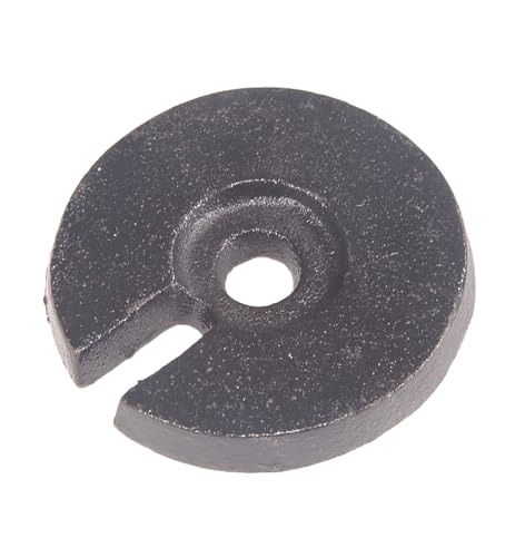Image of B&P Lamp 1 Pound Cast Iron Loader Table Lamp Counterweight 3 1 /2 Inch Diameter