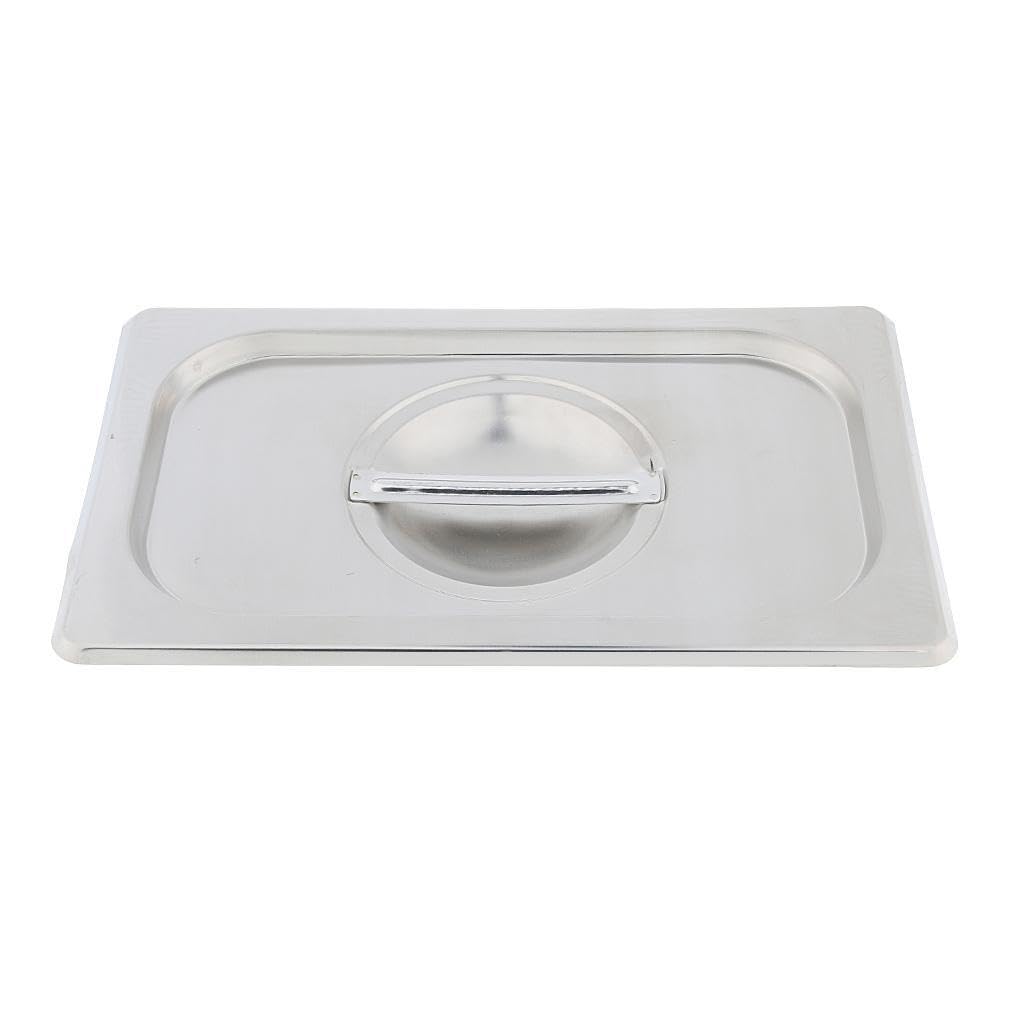 QUILSTM Non Stick Stainless Steel Pan Lid Cover Featuring Sturdy For Easy Cleaning And Enhanced Food Release Pan Is Built To Last Through Heavy Commercial