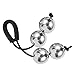 Men's Heavy Exercise Ring with Metal Weight Ball, Special Training Accessory Set -E63US (Double Ball Ring：B)