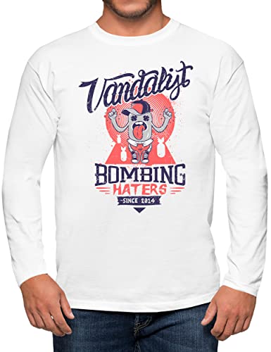 T-shirt manches longues Bombing Haters PAPAYANA pour un look streetwear