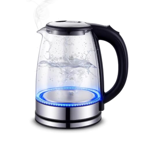 Chaleira Eletrica Vidro Transparente 1,8L