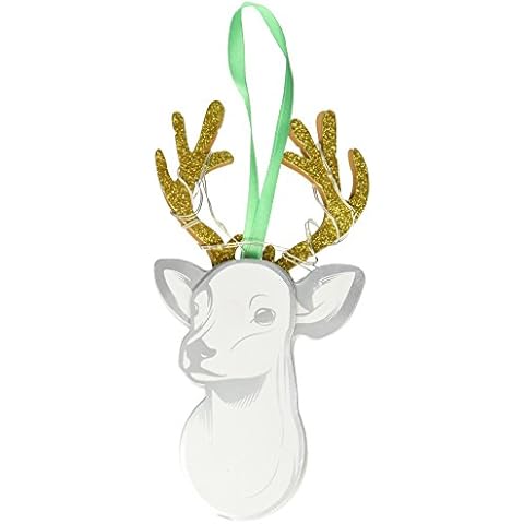 Paper House Productions Deer head LED 3D Shimmers, Multicoloured Cover