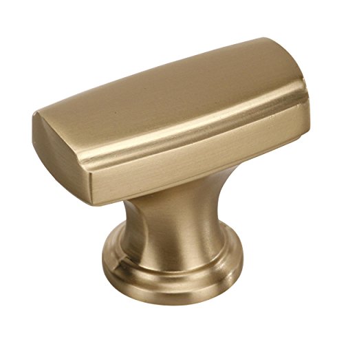 Amerock 1-3/8" Bar Highland Ridge Golden Champagne Cabinet Knob