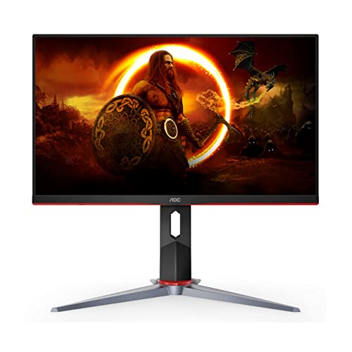 AOC 27G2 27-inch 1920x1080 FHD 144HZ Gaming Monitor NVIDIA G-SYNC Compatibility (Renewed)