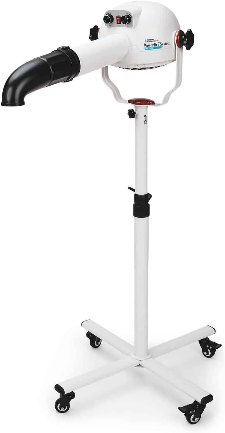 MPP Pro Dog Grooming Dryer Anion Brushless Variable Speed Heat Stand or Wall Mount (Dryer with Stand)