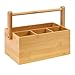 Produktbild Westmark Küchen-Organizer/Tischbutler, 4 Fächer, mit Tragegriff, Maße: 28 x 15 x 22 cm, Bambus, Tapas + Friends, Hellbraun, 69802270