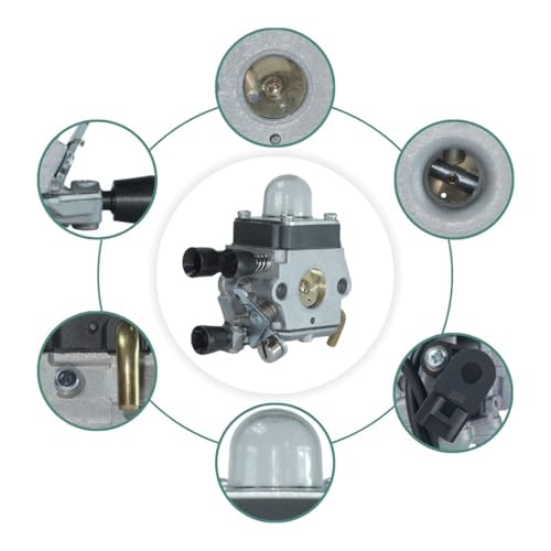 Carburateur FS80 FS85 de précision avec accessoires joint et durite - 3