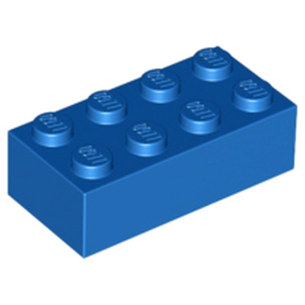 LEGO Classic Brick 2x4, Part 3001, Building Block, Part 3001, Choose Your Colour (Trans-Light Blue, 10, Bricks) — image 1
