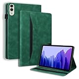 LMFULM® Hülle für Lenovo Xiaoxin Pad Pro GT TB-710FU (11,1 Zoll) PU Lederhülle Smart Hülle mit Ständer Schutzhülle Flip Cover Brieftasche Stil Grün