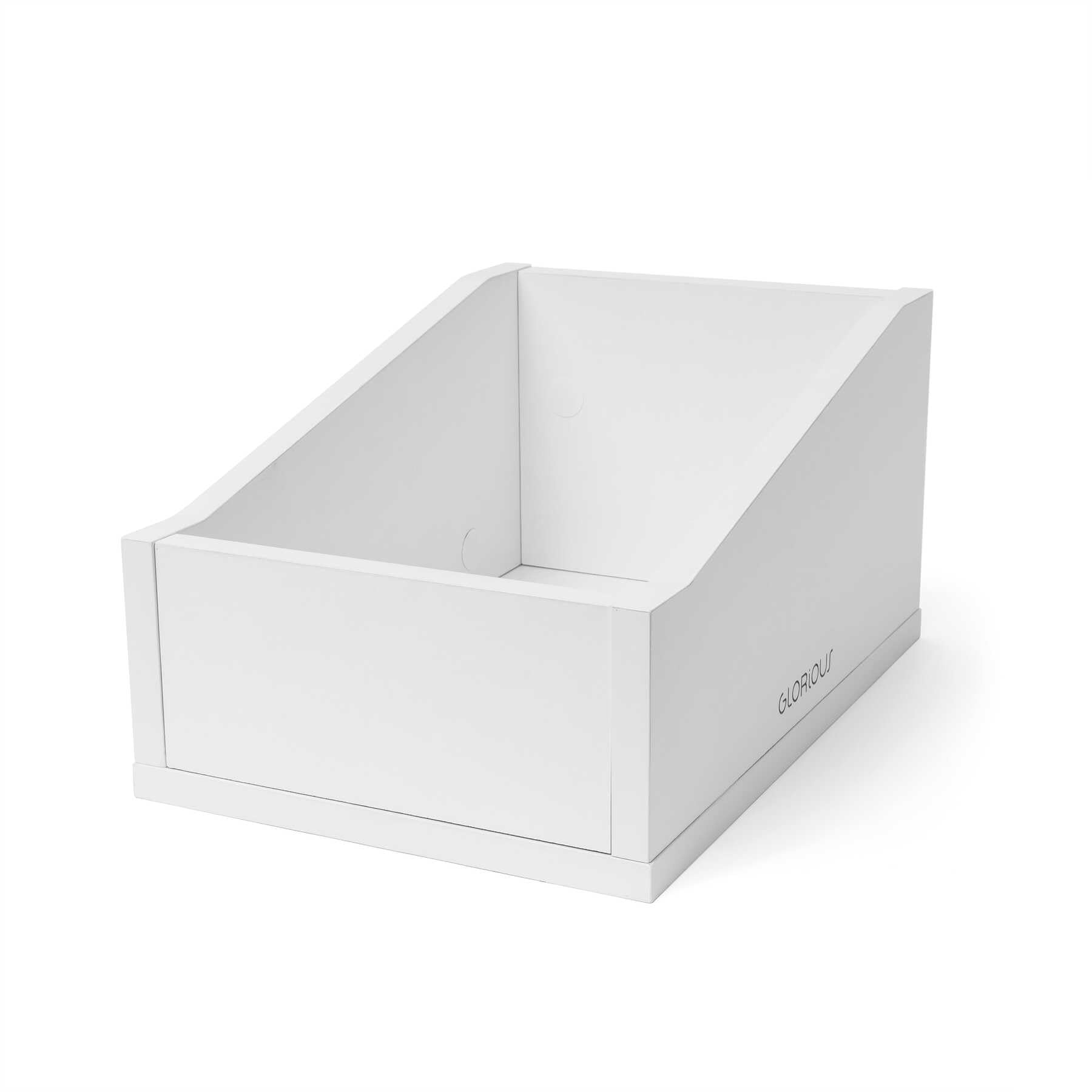 Glorious 7'' Record Box Advanced White - Vinyl Aufbewahrung