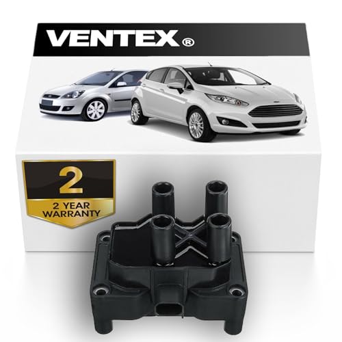VENTEX® VXS1711A Ignition Coil Pack compatible with Ford Fiesta 1.25 1.4 Focus Mondeo 1.6