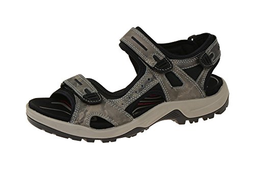 Image of ECCO Men's Yucatan outdoor offroad hiking sandal, Tarmac, 42 EU (US Men's 8-8.5 M)