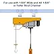 PATIKIL 2 Pack Elektrische Hebebühne mit 4 Räder Rolle Strebenwagen Trägerwagen Montage zur Verwendung mit 1-5/8 Breit und All 1-5/8 Höhere Strebenkanäle Legierung Stahl