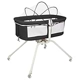 ☁【Facile à transporter et à ranger 】Suivant les instructions étape par étape, ce lit de voyage est rapide à monter et à démonter sans outils. Le berceau peut être plié en deux.