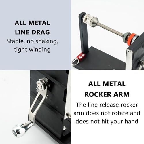 Fishing Line Spooler with Precision Unloading for Effortless Reel Maintenance & Smooth Casting Essential Tool for Anglers
