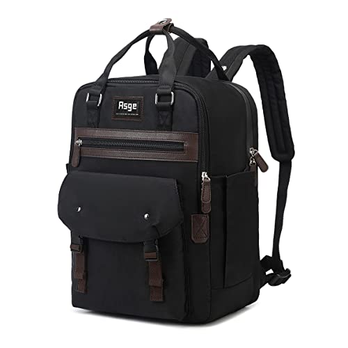 Asge Rucksack Damen Schulrucksack M&auml;dchen Teenager Backpack Women Casual Daypack Herren Reiserucksack Handgep&auml;ck Schultasche Jungen Wasserdichte Rei&szlig;verschl&uuml;sse Cityrucksack mit Laptopfach