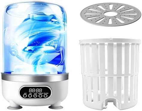 Lavadora para ropa interior, Mini lavadora automática con centrif...