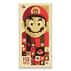 Super Mario Japan Anime spel muurkunst Scandinavisch canvas schilderij foto’s kinderkamer cartoon woonkamer badkamer decor poster