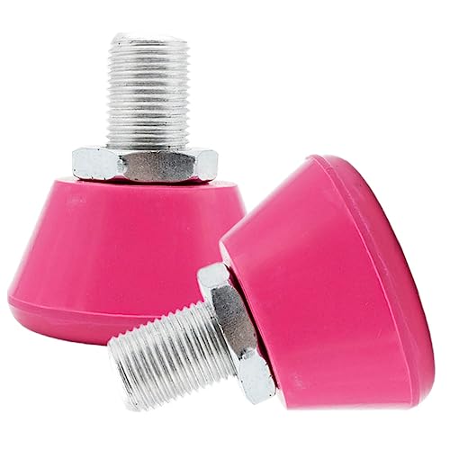 ERINGOGO 1Pair Adjustable Rubber Roller Skate Toe Stoppers Toe Guards for Indoor Outdoor Use Non Marking Brakes for Quad Skates Easy Installation and Comfortable Fit