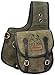 CHALLENGER Horse Horse Western Trail Riding Saddle Suede Leather Cantle Bag Olive 102AA34OG