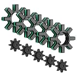 TNJPSEK 5 Sets 45254-28040 Electric Power Steering Coupler Bushing Kit Compatible with Toyota Camry Corolla Prius C-HR Avalon RX ES NX UX, Motor Shaft Rubber Damper Replaces 45253-28130